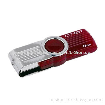 Durable Promotional Swivel USB Flash Drive, OEM and ODM Orders Welcomed, Plug-and-play Function